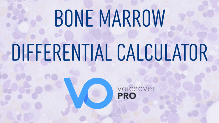 bone marrow diff