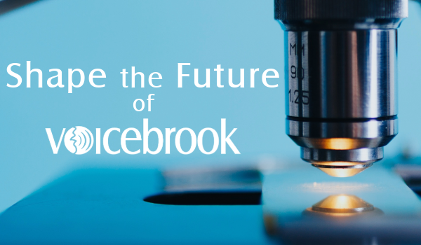 Help Shape the Future of Voicebrook