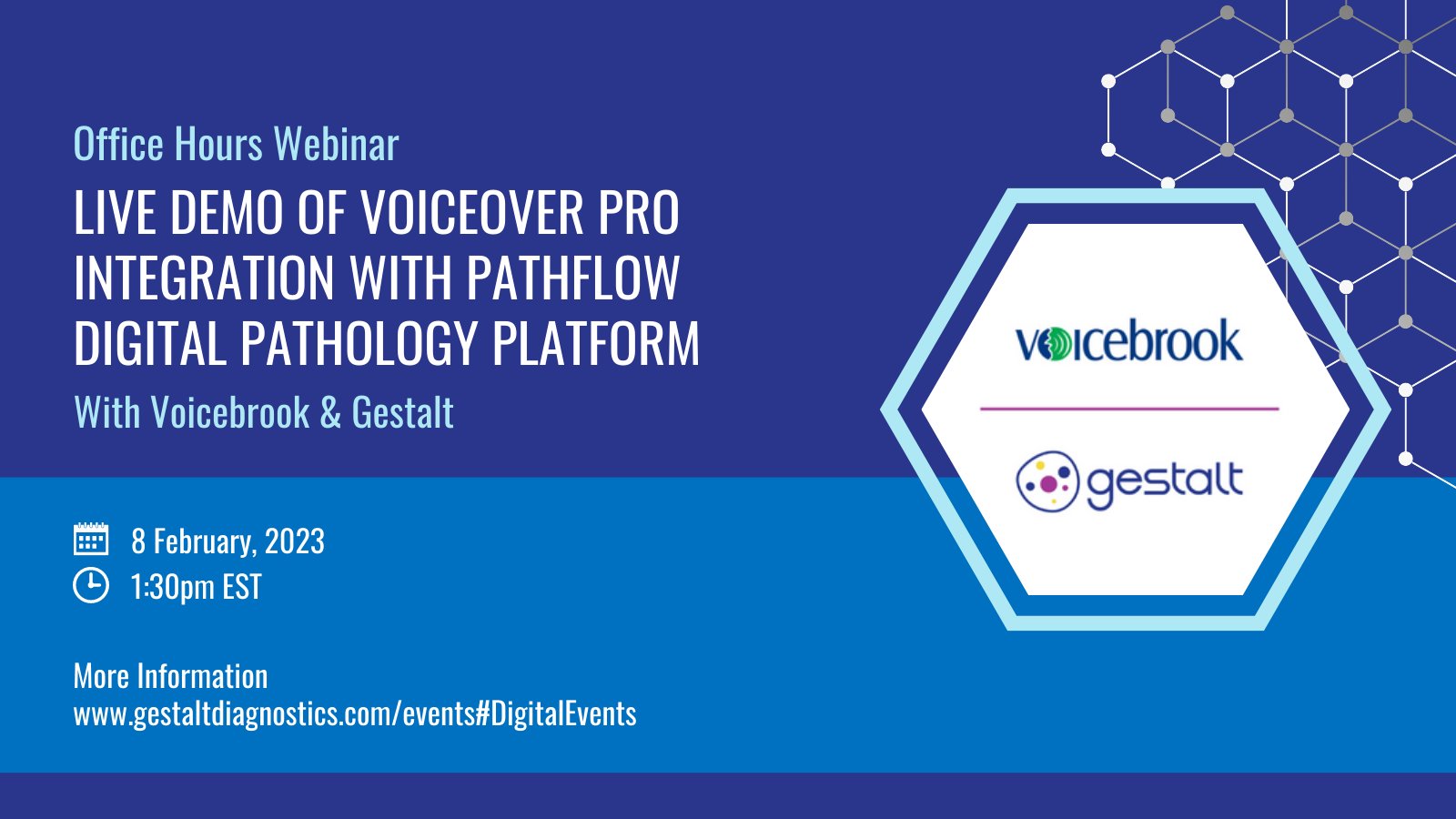 Join Voicebrook & Gestalt for a LIVE DEMO on Path Lab Interoperability